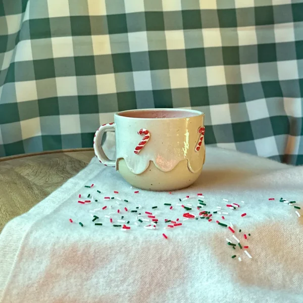 pan lukier w świąteczne lizaczki róż