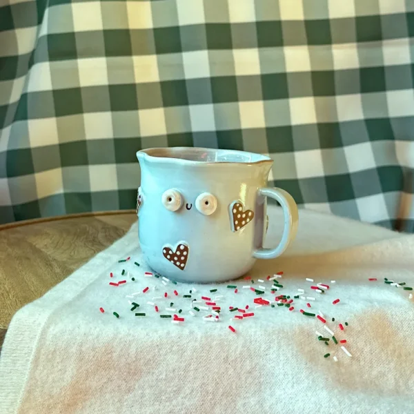 kubek pierniczkowy lowelas jasny błękit