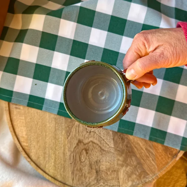 kubek Świąteczne kokardki