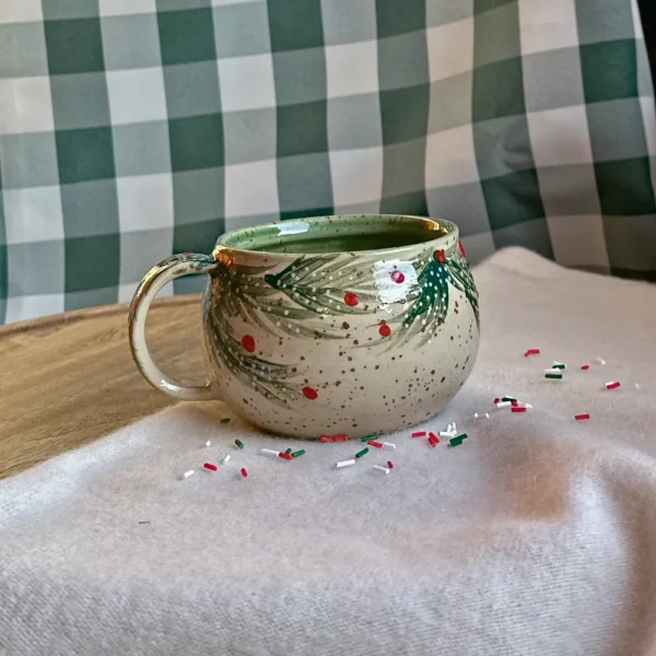 kubek choinkowa panienka v1