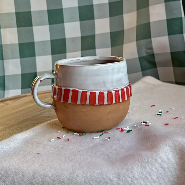 kubek czerwony szaliczek v5