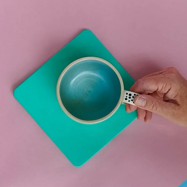 kubek pandziorki błękit