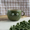 kubek kapustka ciemna zieleń
