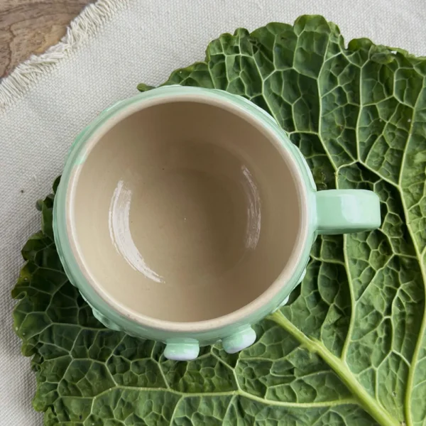 kubek kapustka jasna zieleń