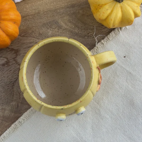 kubek dynia żółta