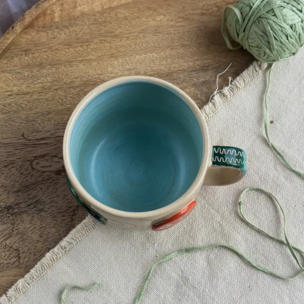 kubek zamotane motki