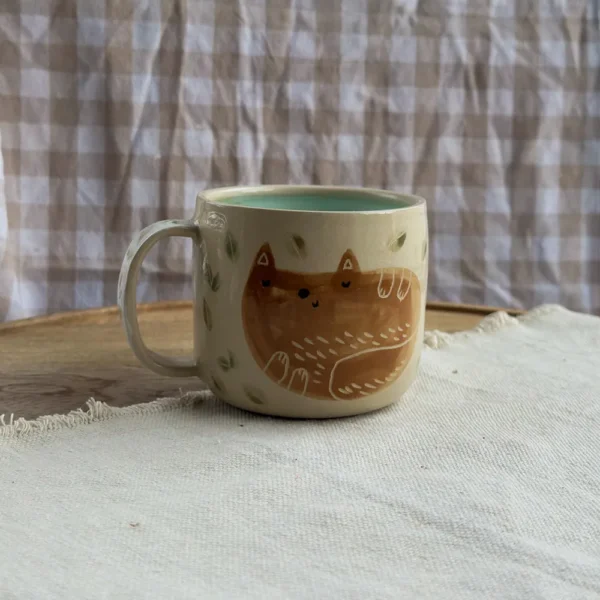 kubek jesienne kociaki