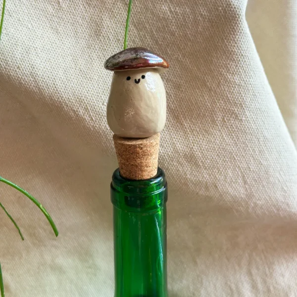 korek grzybek prawdziwek