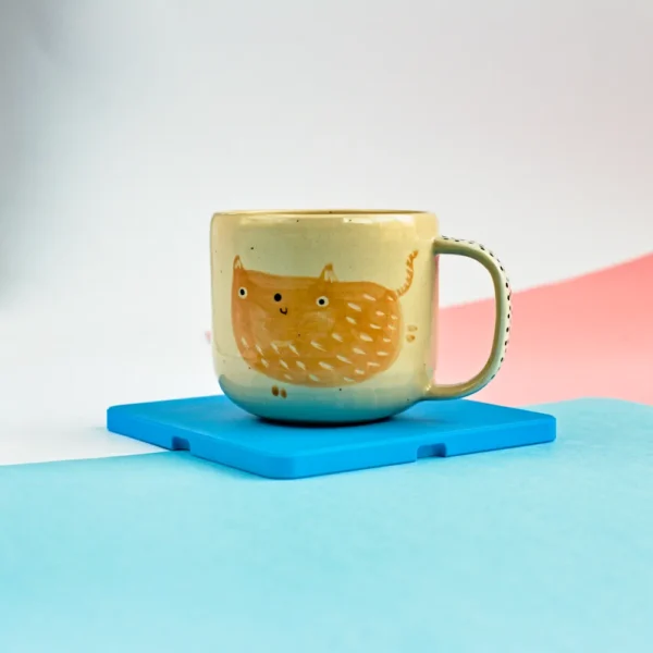 kubek koty czarny i rudy